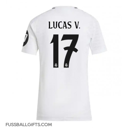 Real Madrid Lucas Vazquez #17 Fußballbekleidung Heimtrikot Damen 2024-25 Kurzarm